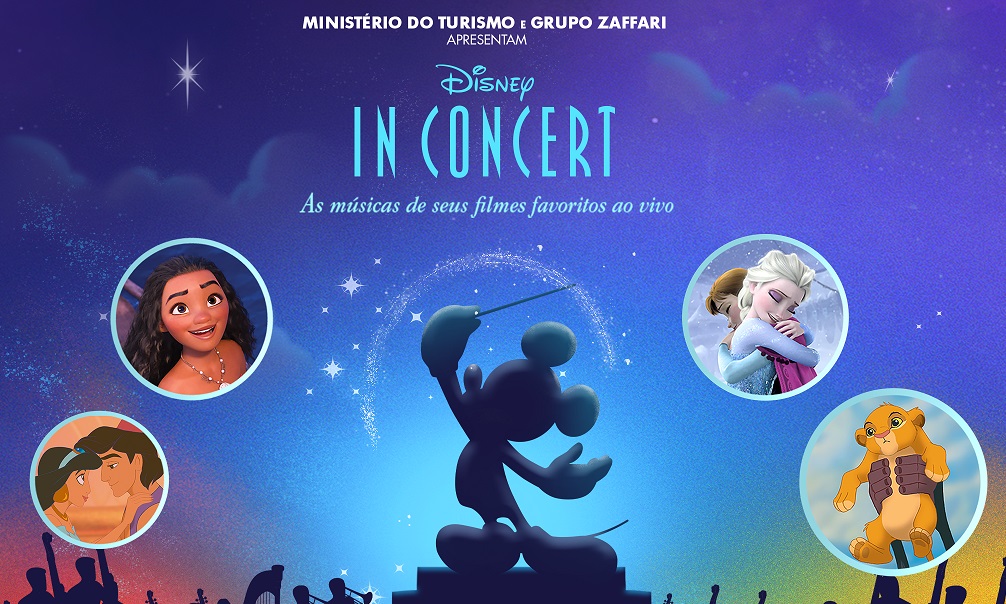 Disney in Concert – As Músicas de Seus Filmes Favoritos ao Vivo em São Paulo no Teatro Bradesco