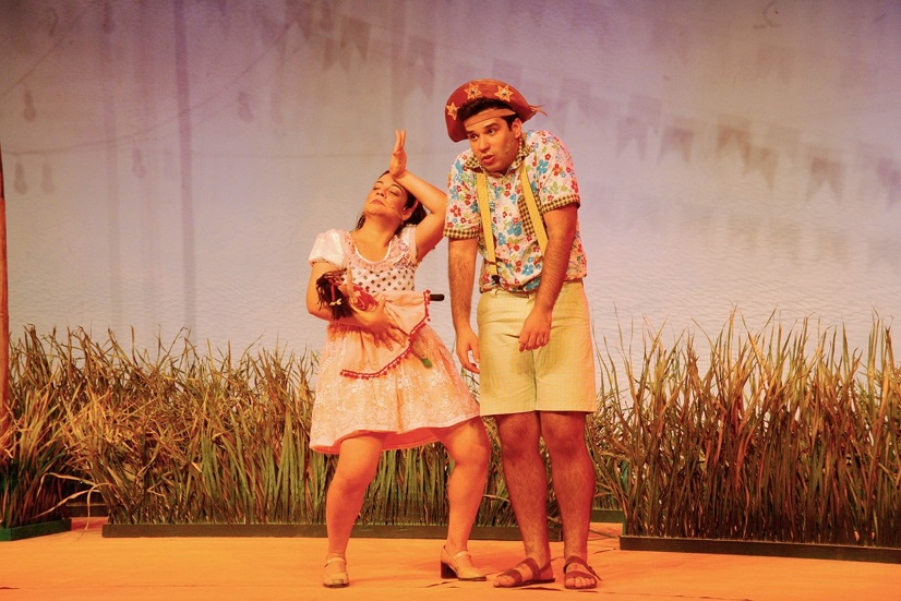 O musical “Luiz e Nazinha – Luiz Gonzaga para Crianças” volta ao cartaz, dia 2 de julho, no Teatro Clara Nunes, no Shopping da Gávea