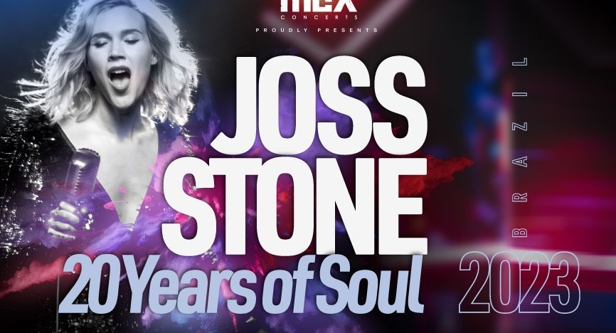 Joss Stone anuncia shows de sua turnê mundial “20 Years of Soul World Tour” no Brasil em Abril