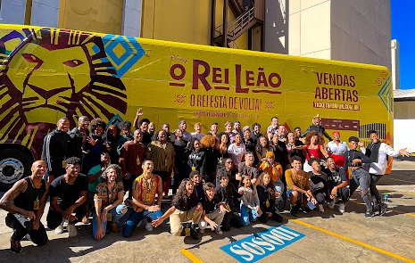 Musical “O REI LEÃO” divulga elenco da nova temporada no Teatro Renault em São Paulo