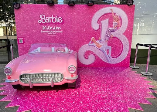 Carro da Barbie chega ao Shopping Cidade São Paulo