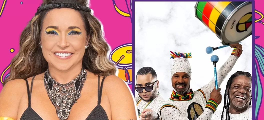 Daniela Mercury convida Olodum para o CarnaUOL 2024