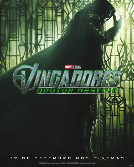 vingadores-doutor-destino “Vingadores: Doutor Destino” ganha novo pôster